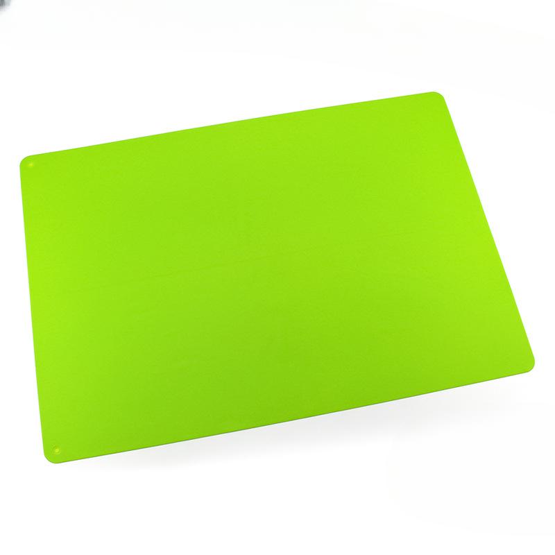 

Квадратный силиконовый коврик для столовых приборов для детей и студентов с большой однотонной теплоизоляционной подушкой, нескользящий коврик 56.7x40x0.08cm зелёный