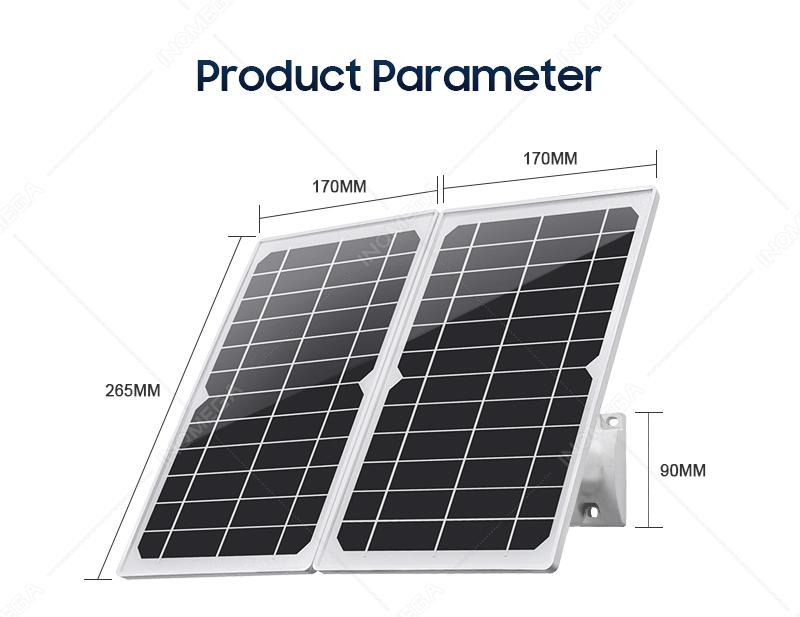 Kamera wideo do monitoringu bezpieczeństwa 2K 4MP 4G PTZ z panelem słonecznym, 32000 mAh, ładowanie akumulatorów litowo-jonowych