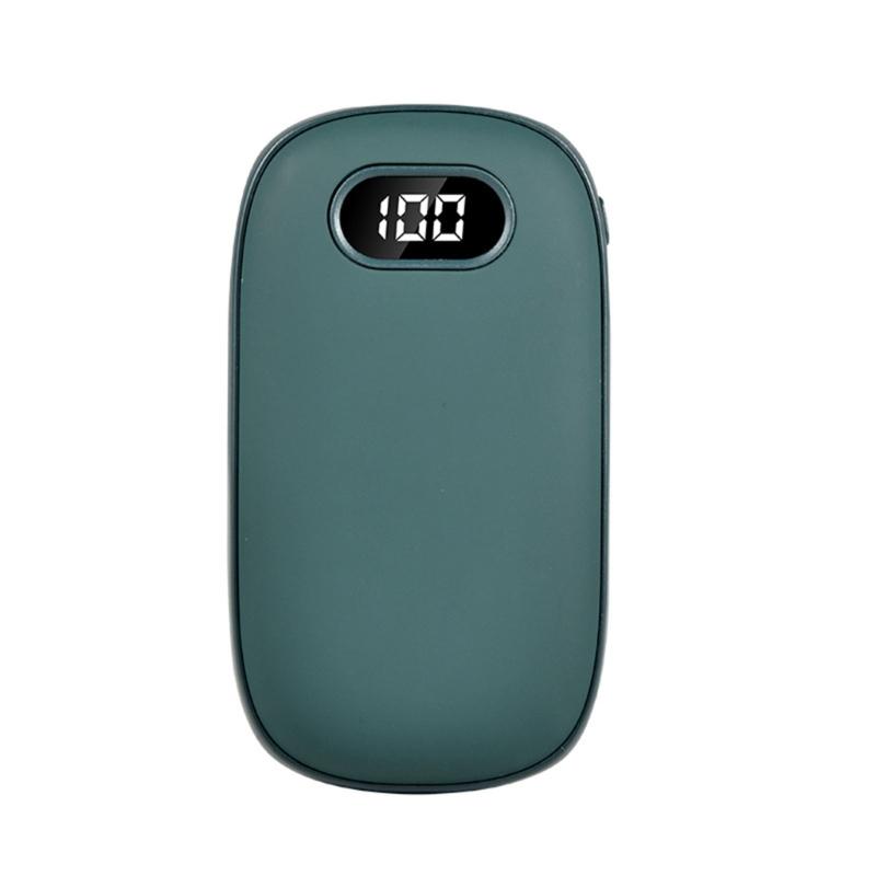 Pocket Sized Electric USB Hand Warmer Stay Warm in Cold Weather Power Banks Style and Convenience Heaters for Office Use
