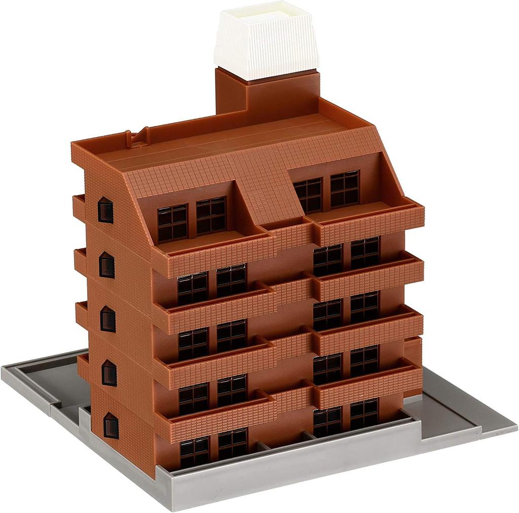 TOMYTEC TOMIX N Gauge Mansion Brown 4234 Materiały do dioramy