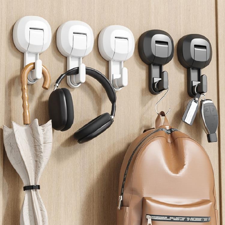 Suction Cup Hook Strong Adhesion Towel Hanger Waterproof and Reusable for Kitchen Bathroom and Shower Hanging Solution