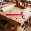 High Strength Marking T Ruler Aluminum Woodworking Scriber Marking Gauge Deluxe Hole Scribing Ruler