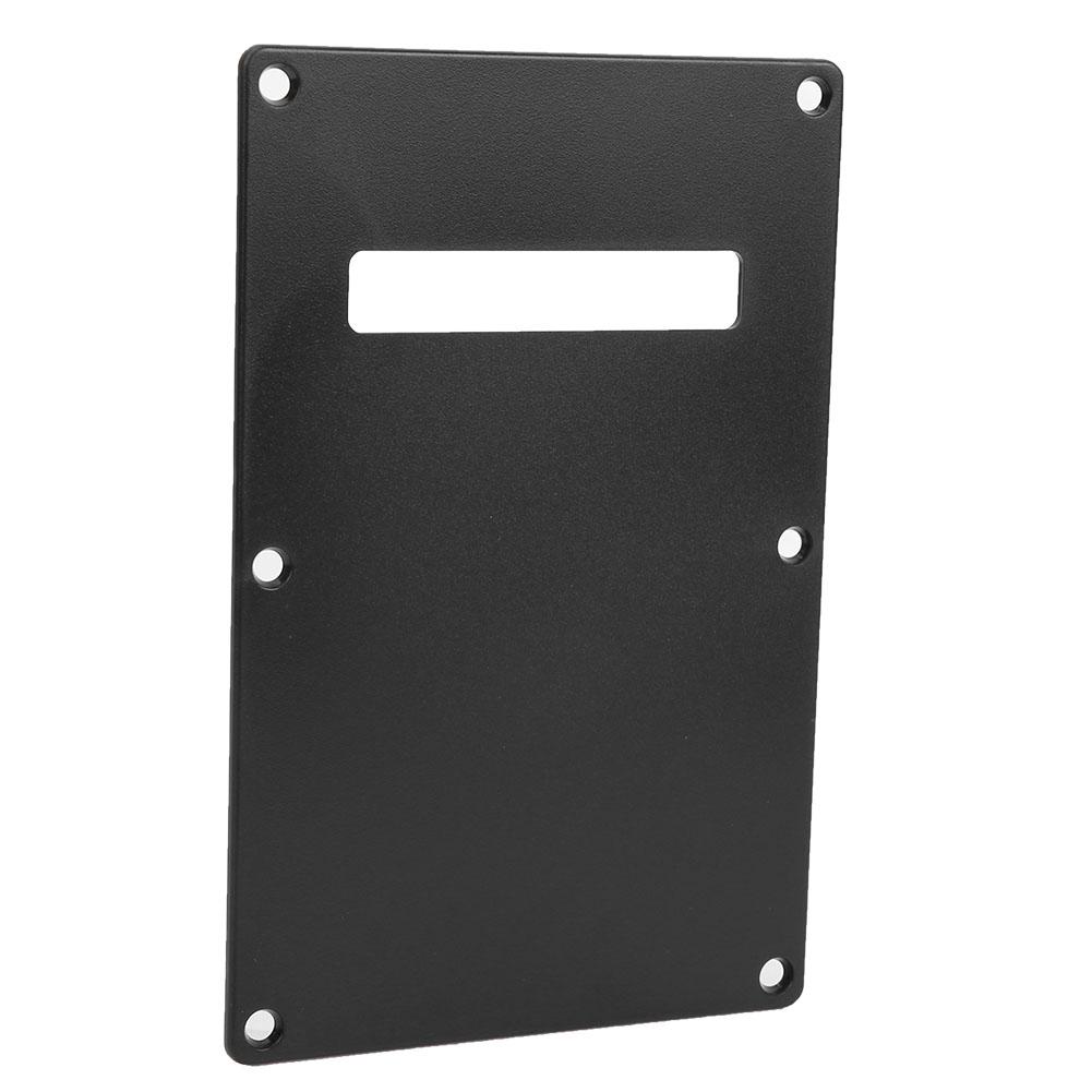Placchetta posteriore per chitarra elettrica con fessure, coperchio posteriore, accessori per strumenti musicali(nero)