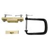 STARTIST Folk Acoustic Guitar Bridge Clamp, Acoustic Guitar Maintenance Clamp, Metal Professional Position Bridge Repair Tool, with Accessories
