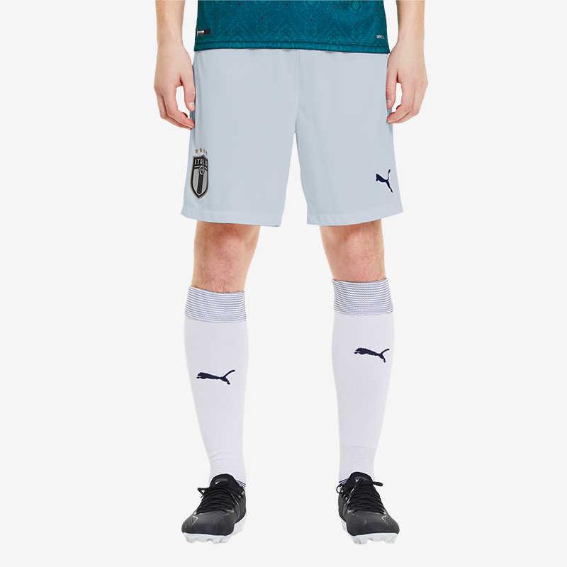 Puma 2020-21 Season American Loose Retro Breathable Italian Player Release Third Substitution Football Pants Men Bottoms White 756438-08