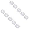 10Pcs Aluminum Alloy Spacer Round Unthreaded Standoff Support Fittings Outer Diameter 10mm