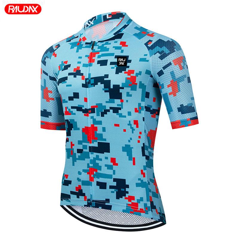 Summer Men's Short Sleeves Cycling Jersey Set Quick Dry Road Bike Breathable Bicycle Jersey MTB Cycling Bib Shorts Suit
