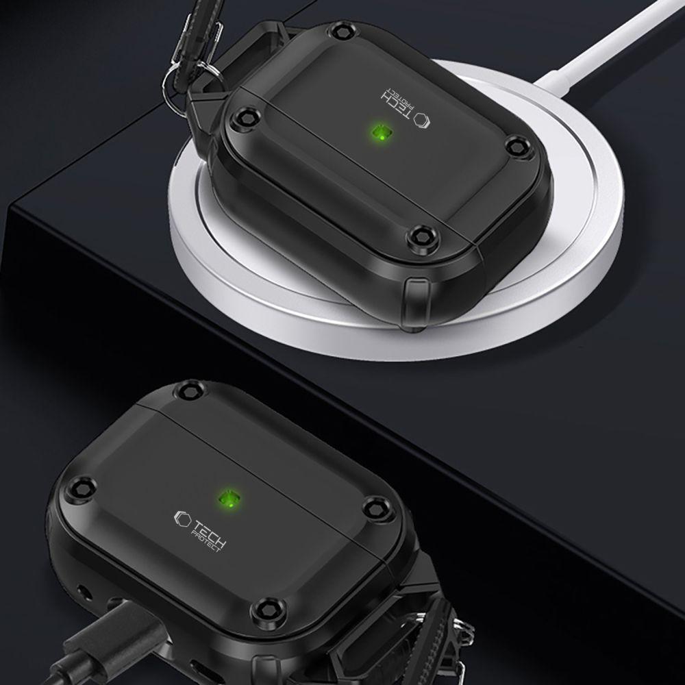 Tech-Protect Rough Hook Apple Airpods Pro 1 / 2 Black