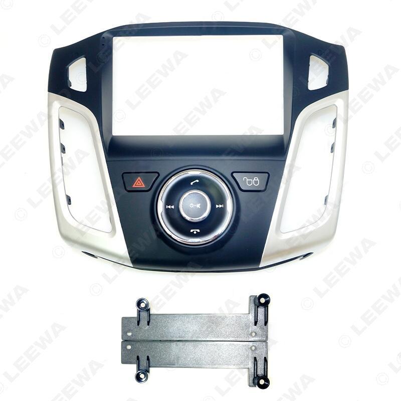 

Рамка-безель навигации с 9-дюймовым экраном для Ford Focus 12-18 с настоящими кнопками LEEWA