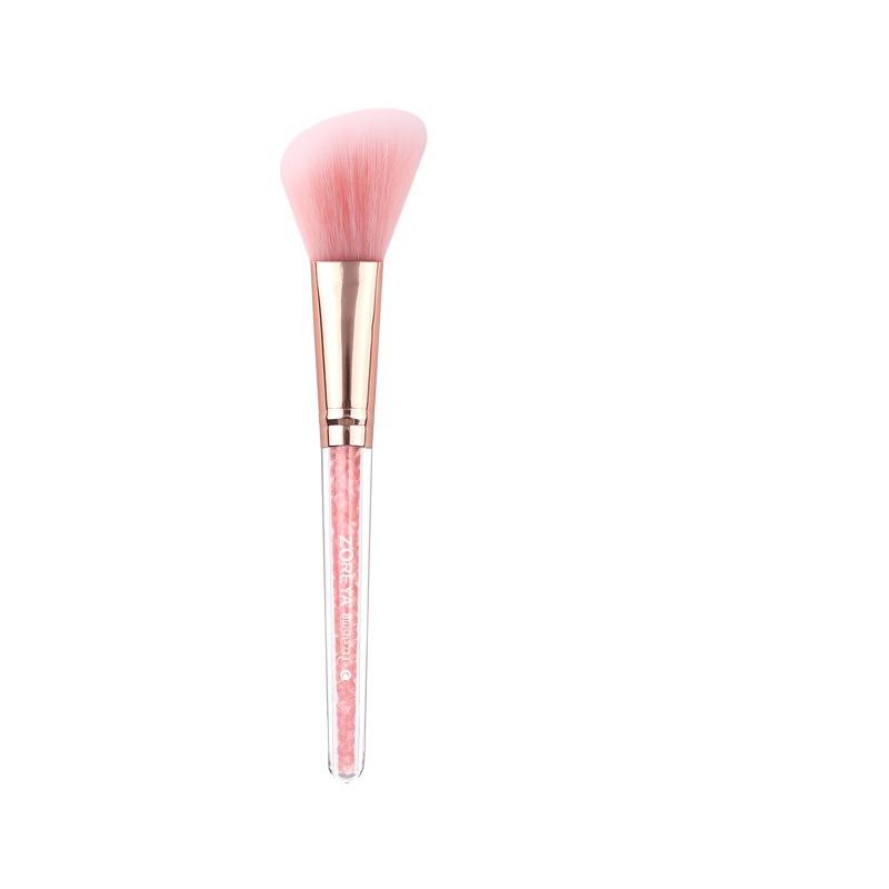 Set de pensule pentru fard de ochi pentru fard de obraz Inner Drill Crystal Pink Pensie de machiaj Punga de depozitare Pensula pentru fond de ten Instrumente de machiaj