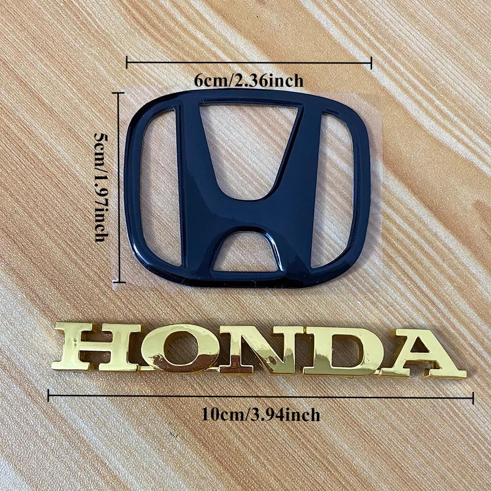 Honda Motorcycle Head Front Windshield Motorcycle Decoration H Letter Logo Electric Vehicle Modification Label Sticker