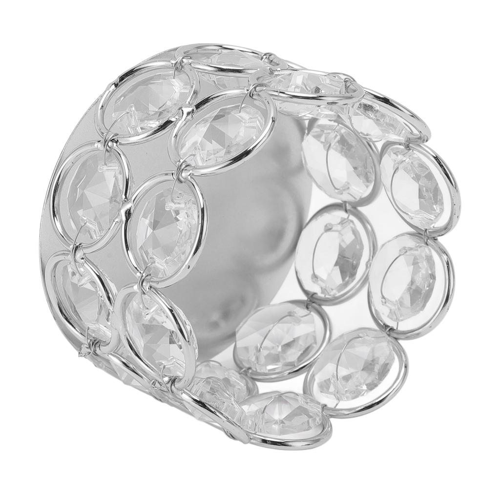 Hollow Candle Holder   Beads Iron Art Decorative Cup for Tealight and Electronic Candles Party Dinner Table