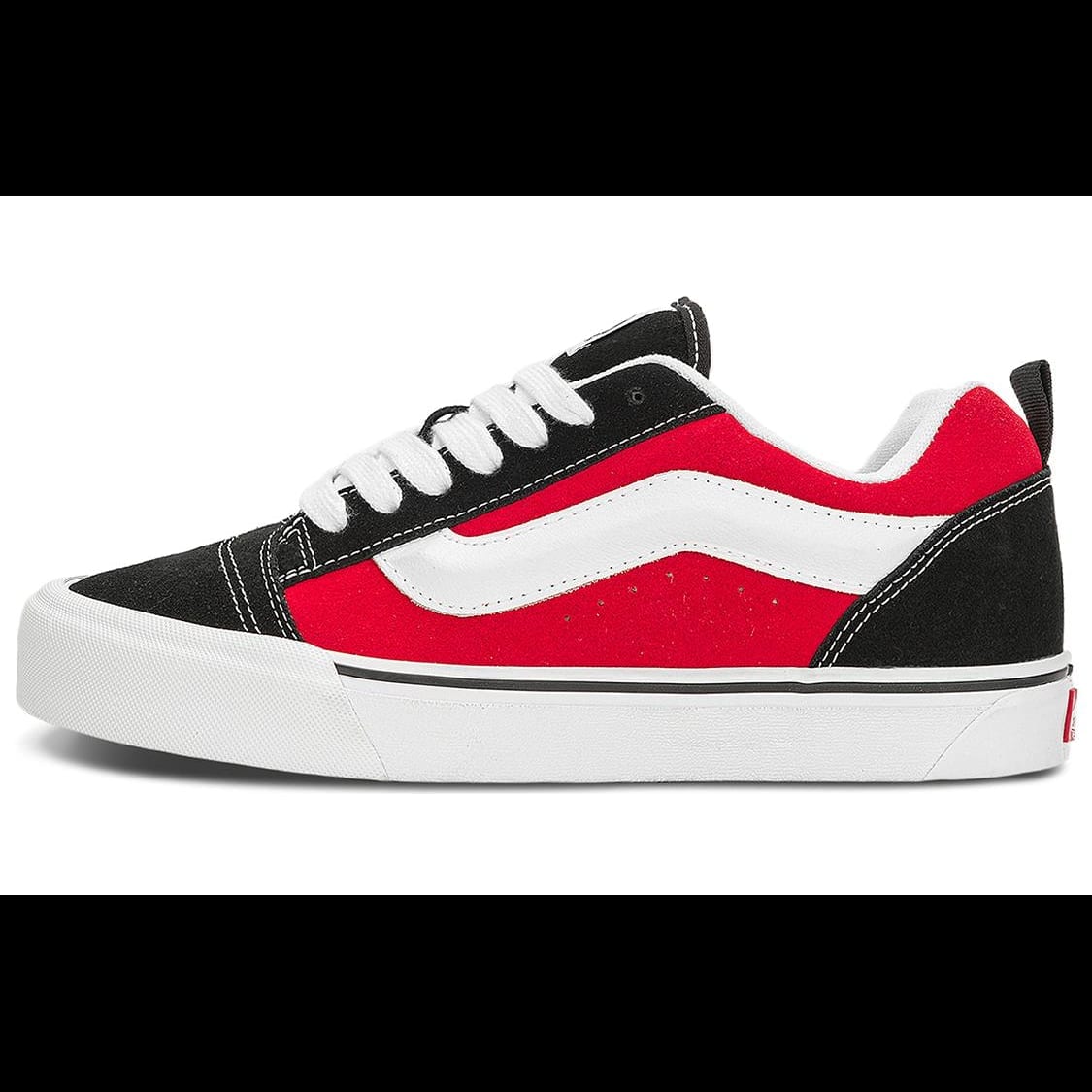Knu-Skool Men`s Vans `Black Red` VN0009QC6RT