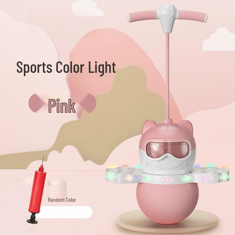 TLXT Pili Bear Kids  Light-Up Bouncing Ball