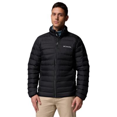 Lake 22 II Down Hooded Jacket, Mens Black Jacket