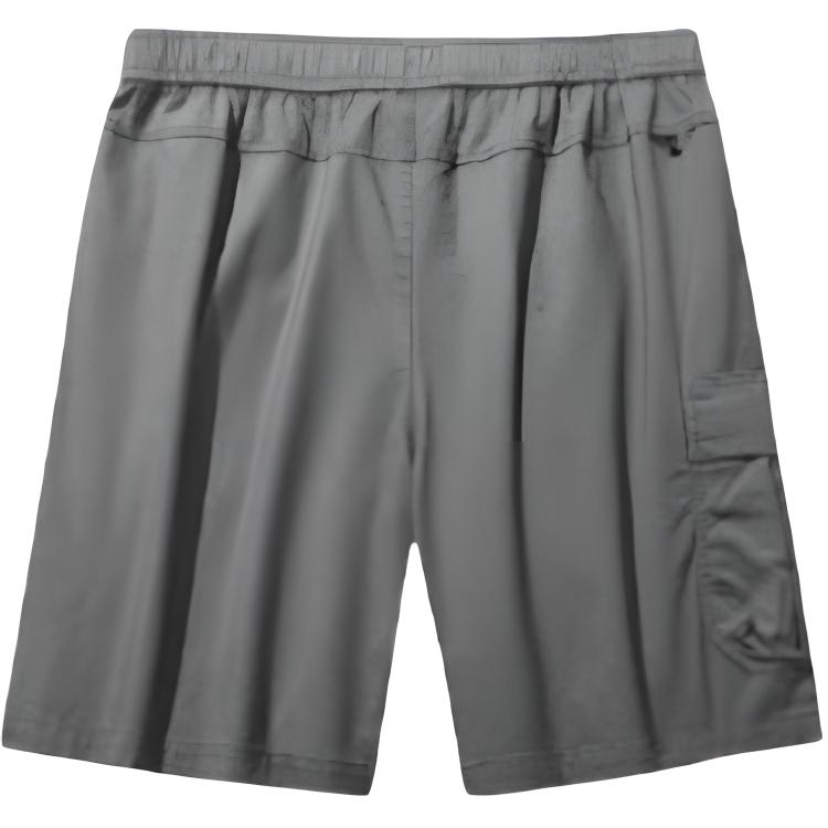 Anta Lifestyle Series Sport Simple Solid Color Loose Fit Casual Shorts Unisex Shorts Grass-Grey-Green 172528507-2