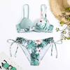 Updated High-waist Two-piece Bikini Swimsuit Female Sexy Swimsuit