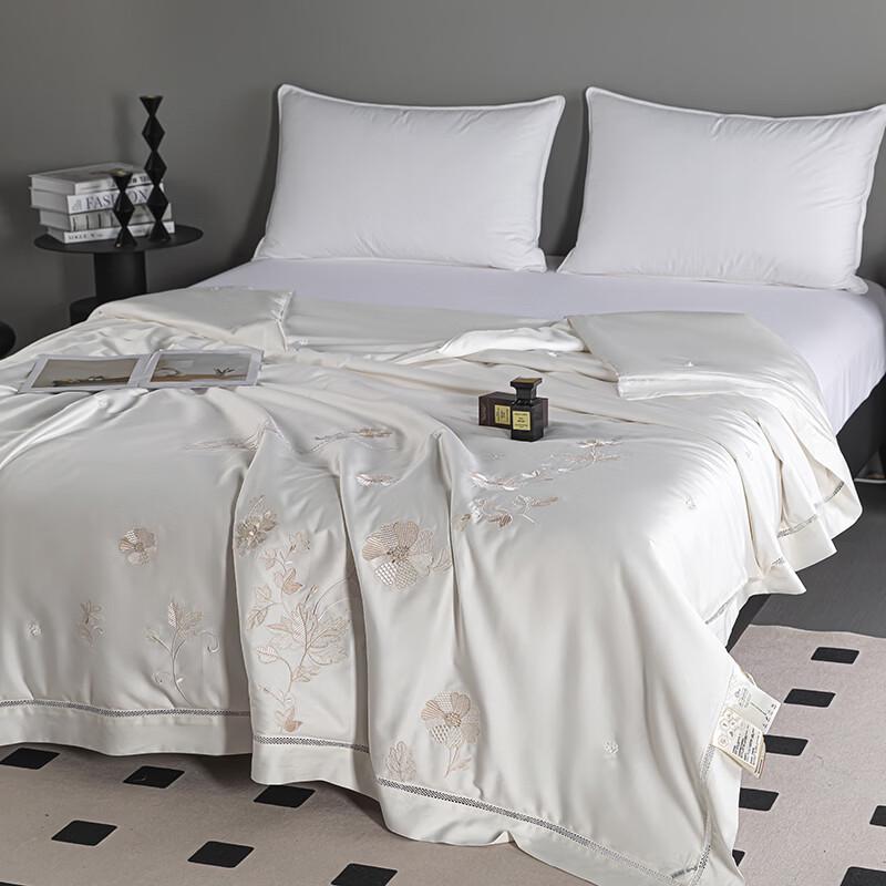 FIRS Su Embroidery Tussah Silk Quilt