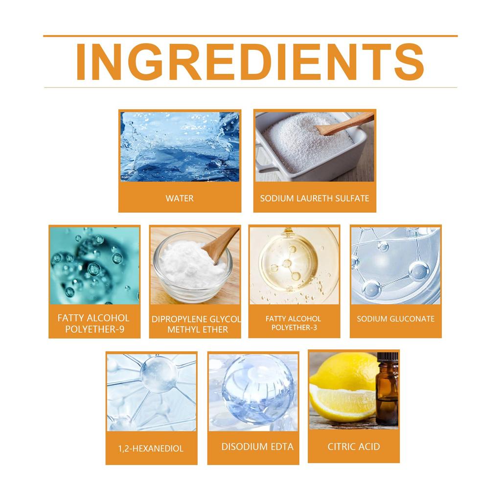 Čistič praček; Odstraňování vodního kamene z pračky; Domácí čisticí prostředky; Silné odvápnění, sterilizace, dezinfekce a odstranění zápachu, 100 ml,