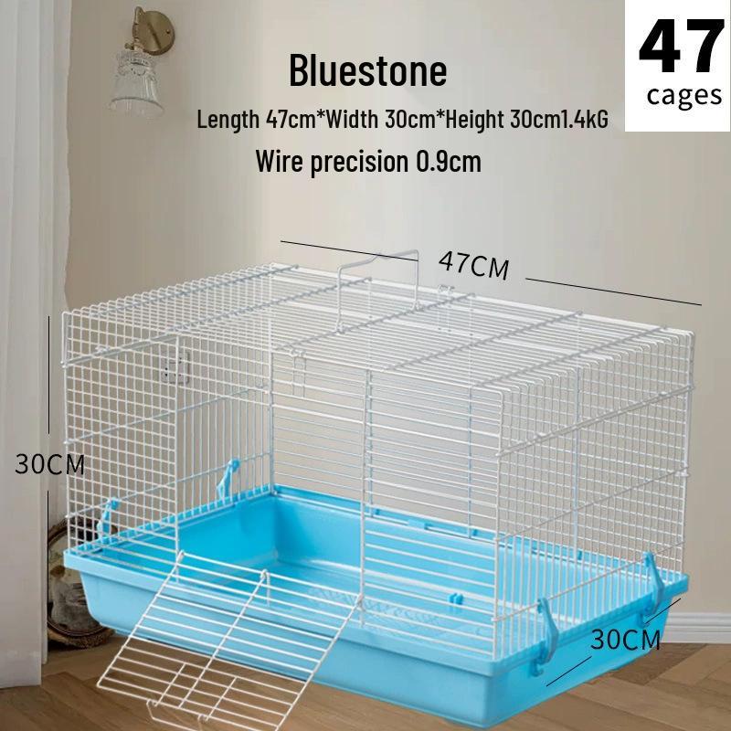 Golden Hamster Wire Cage with Toys & Nest - 4 Seasons Villa for Beginners