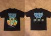 Power Trip Zespół 2017 Trasa Czarny T-shirt Dwustronny Graficzny Metal Hardcore T-shirt