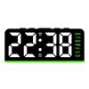 4 Levels Brightness Digital Alarm Clock Dual Alarms Electronic LED Clock  Bedside Use