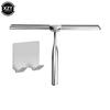Glass Clean Scraper Washing Wiper Shower Squeegee Hanger Floor Window Cleaning Household Water Wall Hanging Mirror with Handle