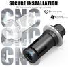 NICECNC Black Rock Slider Mounting Hardware Bolt Screw Nut 6PCS Rock Slider Screws Mounting Kit Compatible with Polaris RZR 1000 XP 1000 2015 2016
