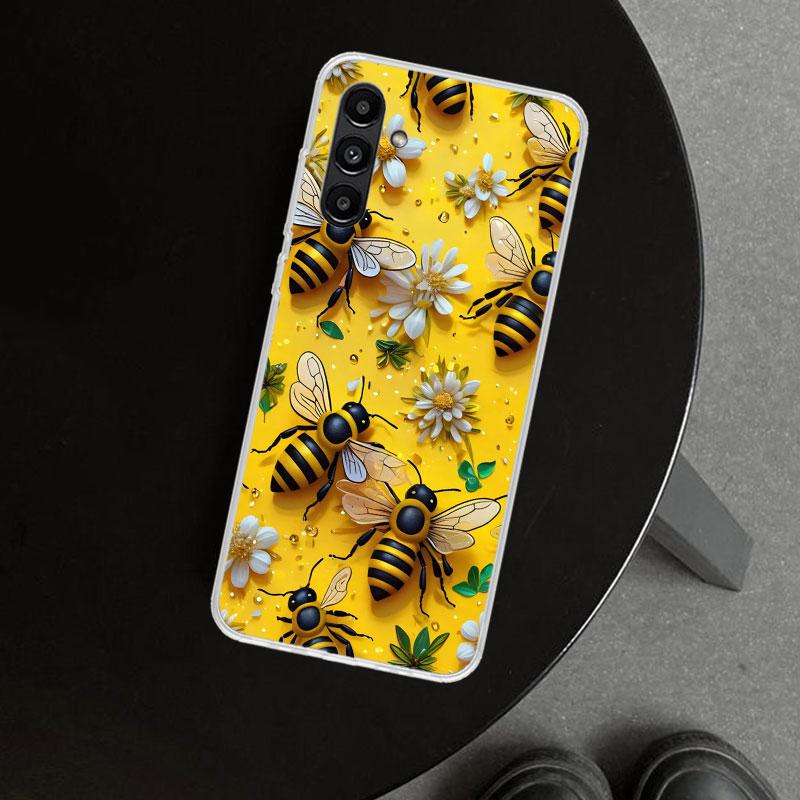 Bee Keeping Honey Animal Phone Case Cover for Samsung Galaxy A17 A16 A26 A36 A56 A57 A37 A15 A25 A35 A55 A14 A24 A34 A54 A13 A23