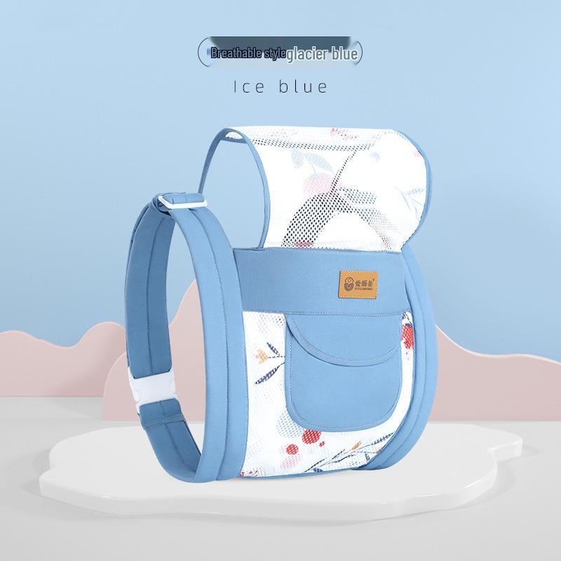 Multifunctional Summer Baby Carrier: Front & Back, Lightweight, Ergonomic, Labor-Saving, Front-Facing Design for Outings.