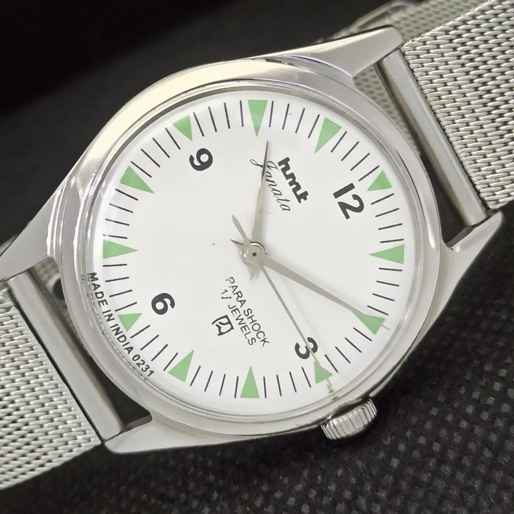 

USED HMT JANATA INDIAN MENS MECHANICAL WATCH a292654-1 Sku551d-a292654