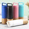 Creative Portable Bamboo Travel Coffee Mug - Vacuum Insulated