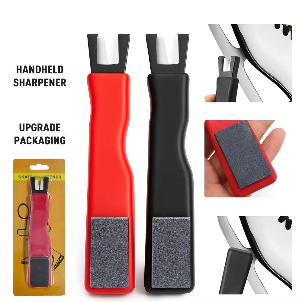 Sharpening Stone Ice Skate Sharply Tool Handheld Hockey Shoes Sharpener  Grinding Tool