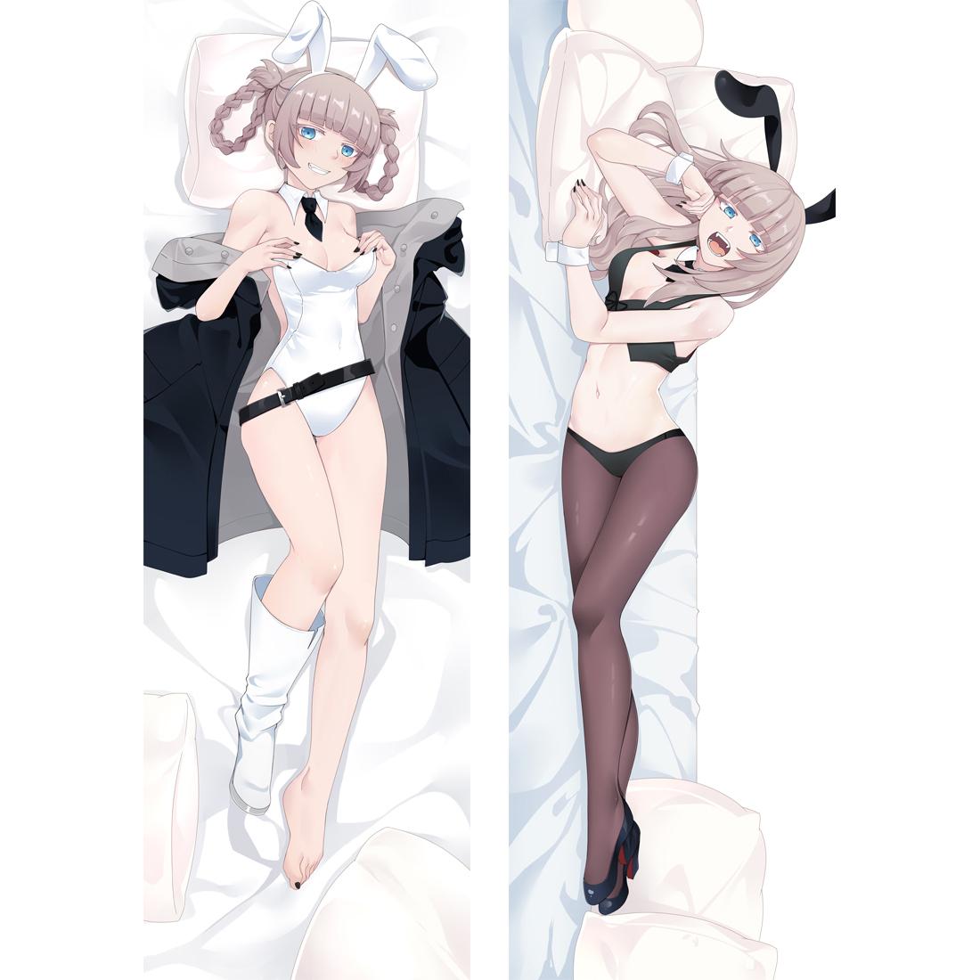 Японское аниме Dakimakura Yofukashi No Uta Nanakusa Nazuna, наволочка для обнимания тела, наволочки из персиковой кожи, домашнее постельное белье 150x50cm Pillowcase