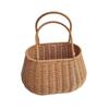 Handwoven Imitation Rattan Picnic Basket