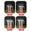 Thickened Baking Measuring Cup with Scale, Measuring Cup with Dust Cover, High-temperature Resistant Baking Measuring Cup