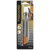 Cutter professionnel - FISKARS - 1395 - 18 mm - Corps métal - Blocage automatique de lame