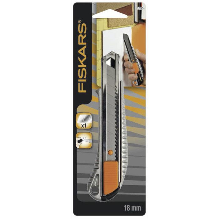 Fiskars 1395 Profi-Metallschneider, Grau, 18 mm