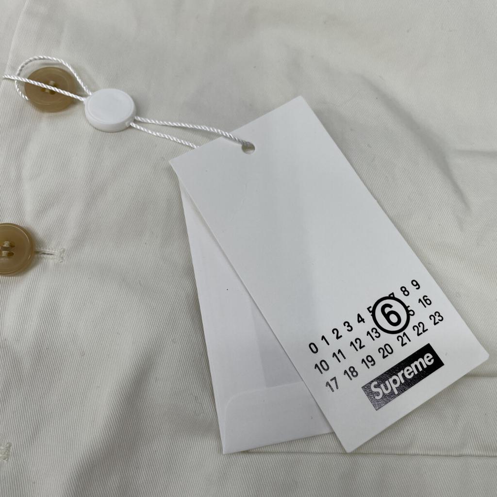 Supreme ×MM6 Best Best 6 whiteUsed