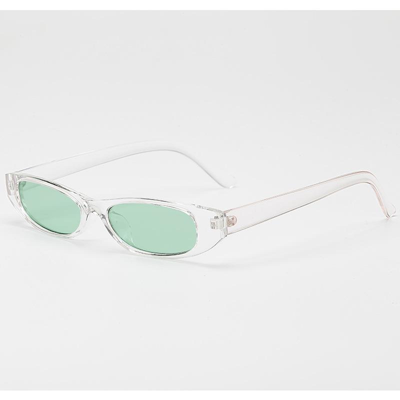 Classic Vintage Small Frame Sunglasses Women For Men Luxury Brand Design Sun Glasses Punk Popular Hip Hop Oval Shades Uv400