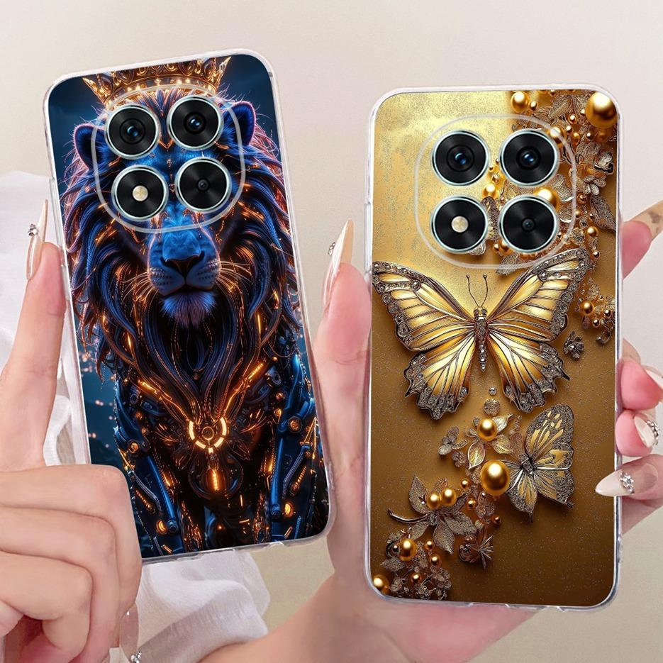 For Xiaomi Redmi Note 14 Pro 4G Case Luxury Butterfly Painted Cover Silicone Case For Redmi Note 14 Pro Plus Note14 Pro+ 5G Bags
