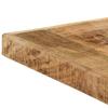 VidaXL Esstisch 140x70x75 cm Raues Mangoholz