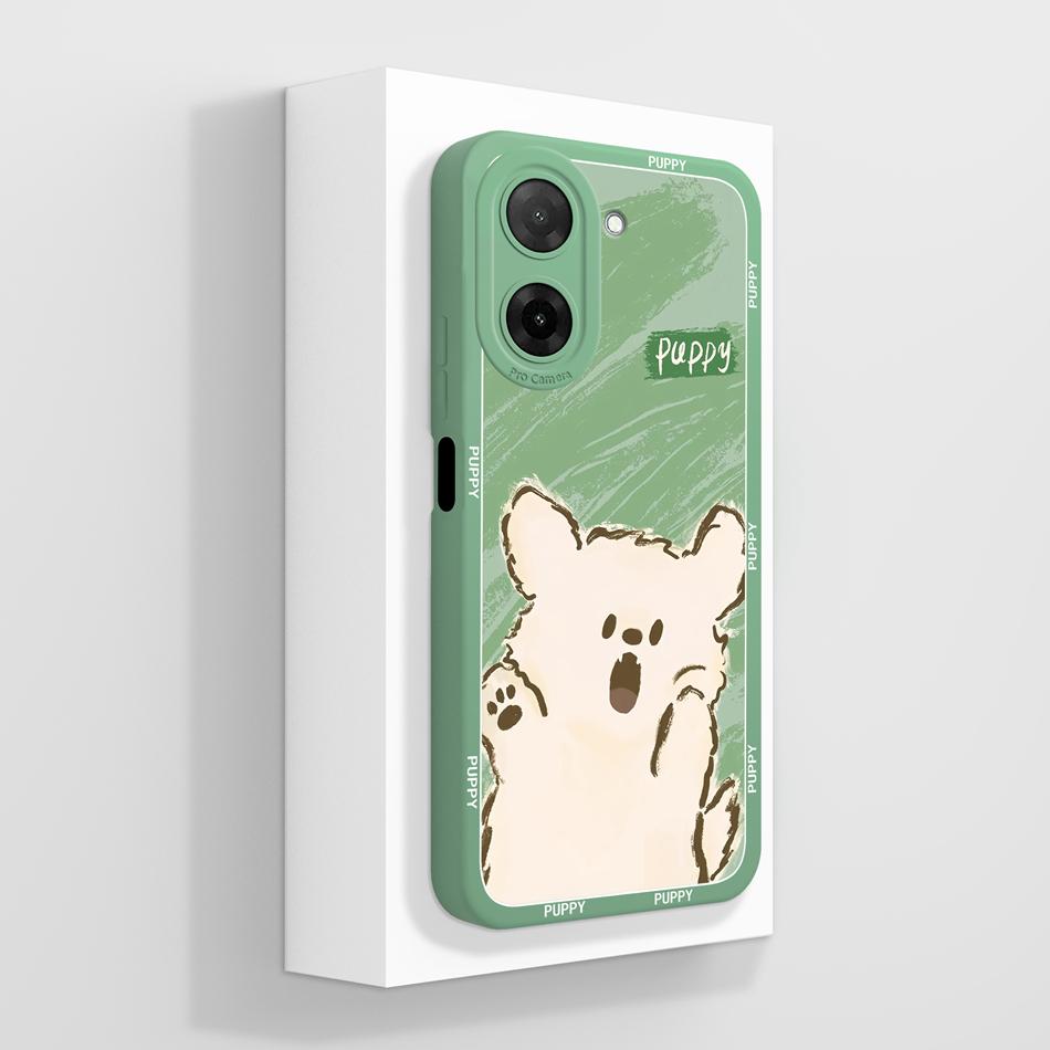 Phone Case For Redmi A5 4G Cute Creative Full Protection Funda For RedmiA5 Soft Liquid Silicone Lightweight Anti Slip Shell Capa