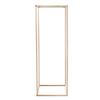 Wedding Flower Stand, 10PCS 80cm Column Flower Stand, Floral Stands with Metal Laminate, Gold Rectangular Floral Display Rack for Wedding, Party,
