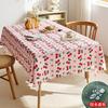Kleines frisches pasturales Tischdecken, Wasserdichte Tischdecke, Hochwertige florale Kaffeetischdecke für das Wohnzimmer