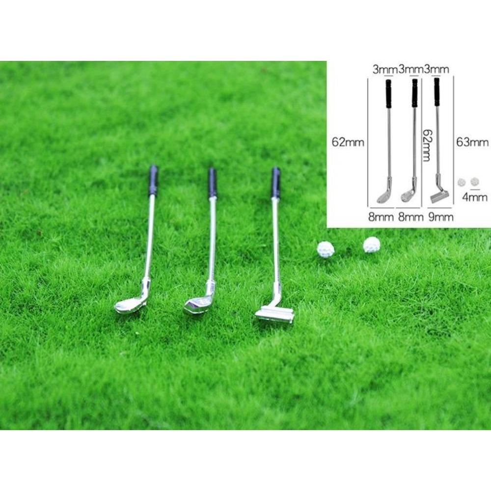 Dollhouse Mini Scene Accessories Simulation Mini Sports Goods Mountain Bike Skateboard Baseball Bowling Racket Tennis Model