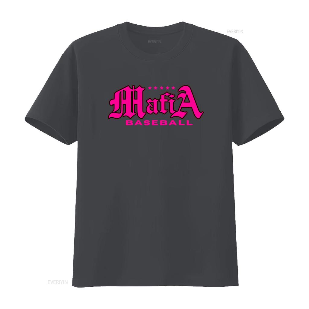 5 Star Mafia Baseball T Shirt Five Mom Dad Vintage Washed Comfortable Versatile Graphic Casual Stretched Breathable