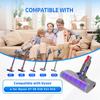Brush Head Part For Dyson V7 V8 V10 V11 V15 Vacuum Cleaner Soft Roller Brushes with Direct Drive and 4 LED Light for Hard Floors