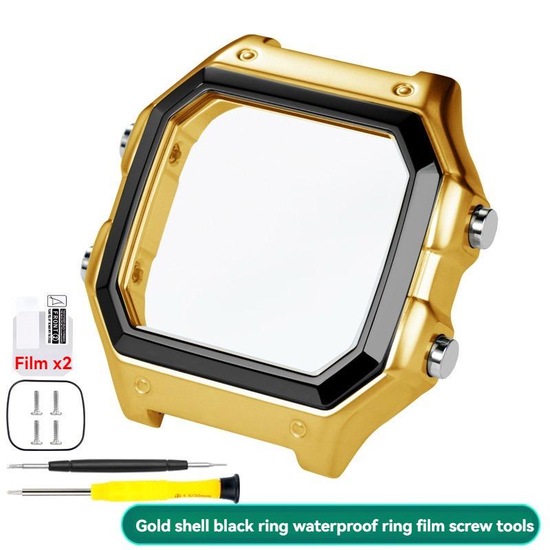 for Casio AE1200 Full Metal 304 Stainless Steel Case Bezel & Glass Set with Waterproof Gasket AE-1200WH 3299 | Watch Upgrade