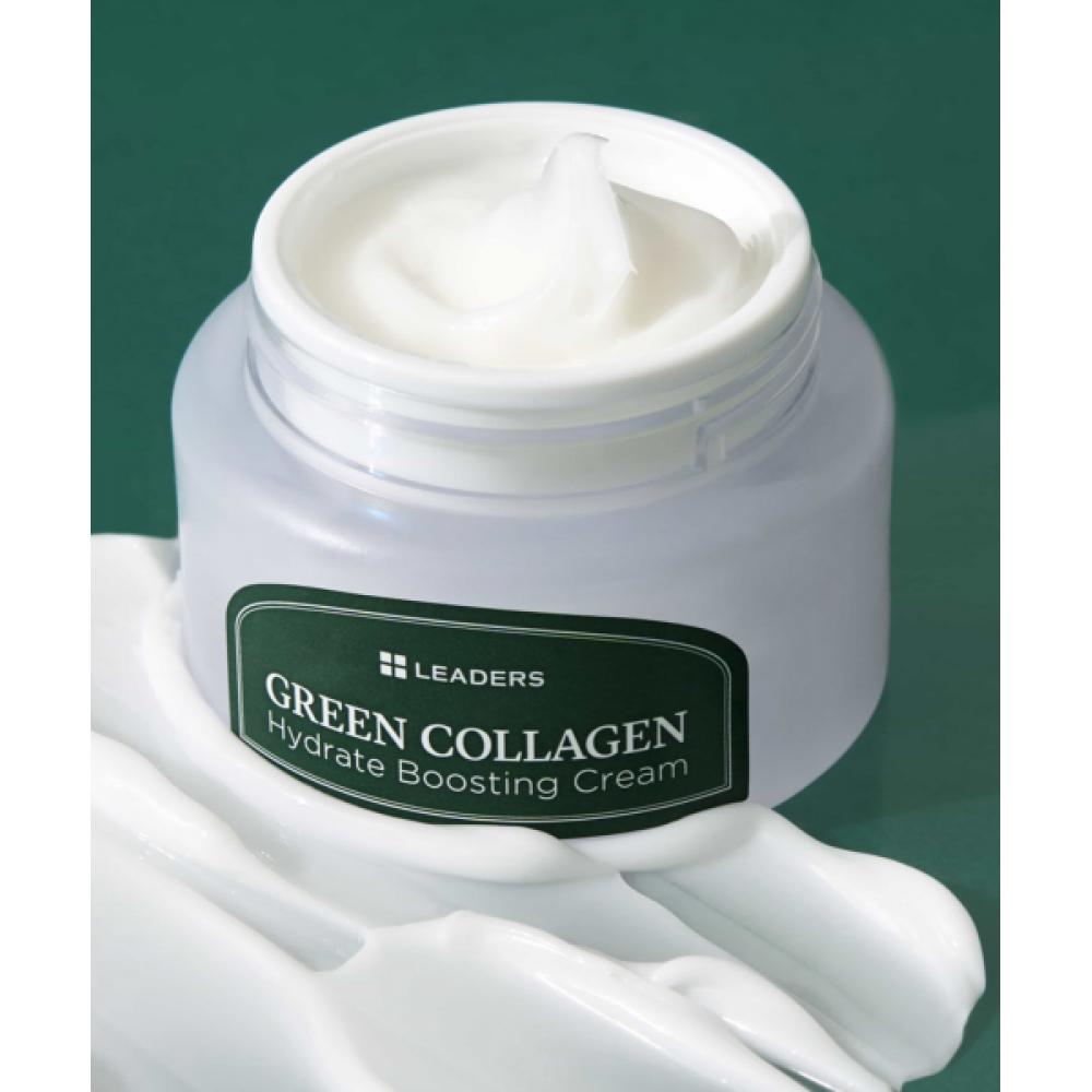 

Leaders Cosmetics Leaders Green Collagen Зволожуючий крем-бустер 50 мл NONE